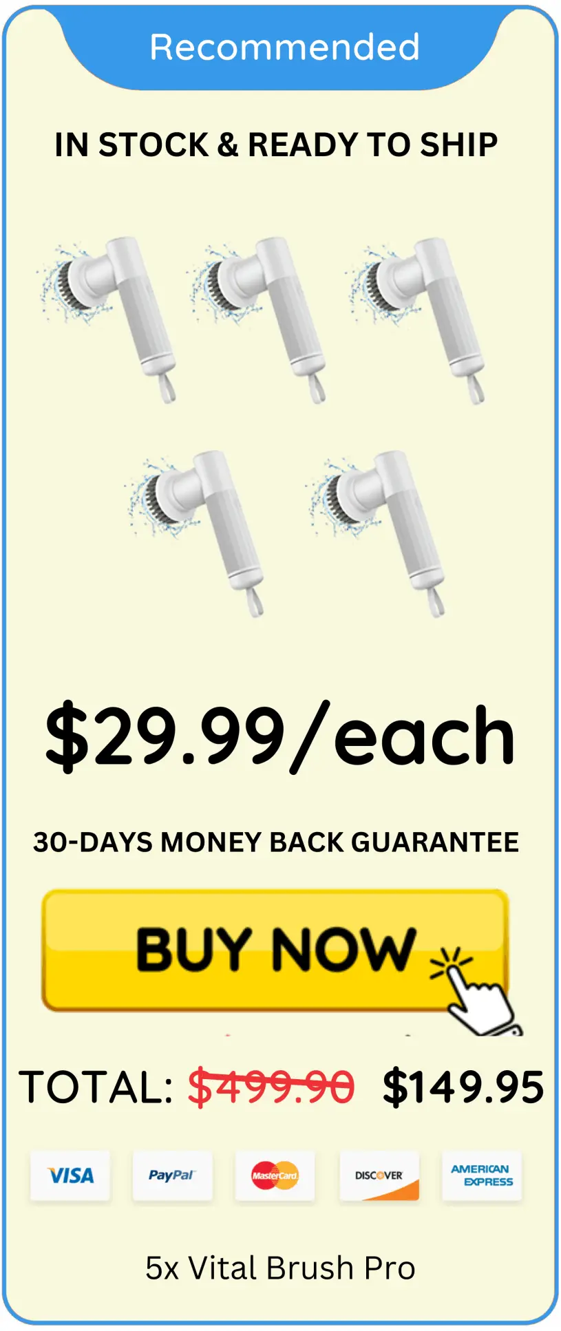 Vital Brush Pro offer price