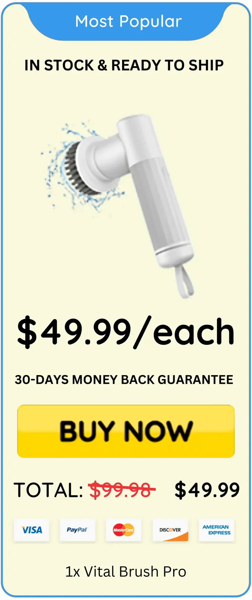 Vital Brush Pro best offer price